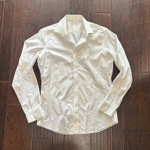 J. Hilburn Custom White Men's Shirt